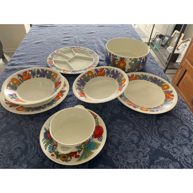 Mid-Century Modern 1960s Villeroy and Boch Luxembourg - 66 PCS For Sale - Image 3 of 3