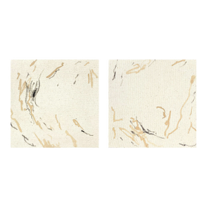 Set of Small Abstract Painting on Canvas