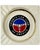Ivory Vintage Sports Car Club of America Ceramic Ashtray For Sale - Image 8 of 8