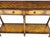 1990s Theodore Alexander Burl Parquetry Console Table With 4 Drawers For Sale - Image 5 of 18