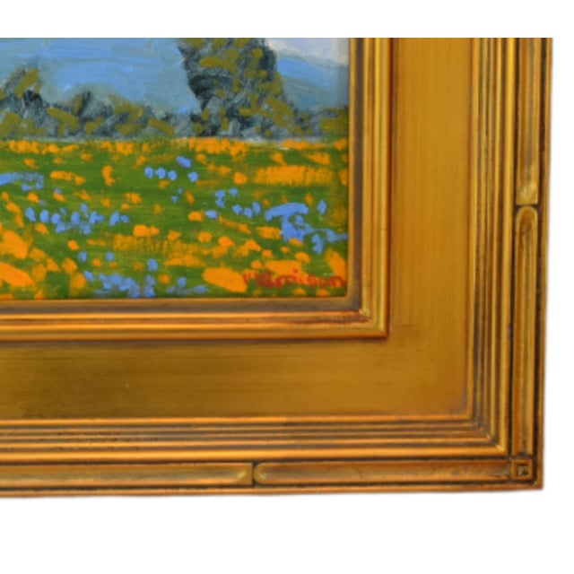 California landscape painting on artist canvas panel by the artist Marc A. Graison b. 1959. Graison studied at the...