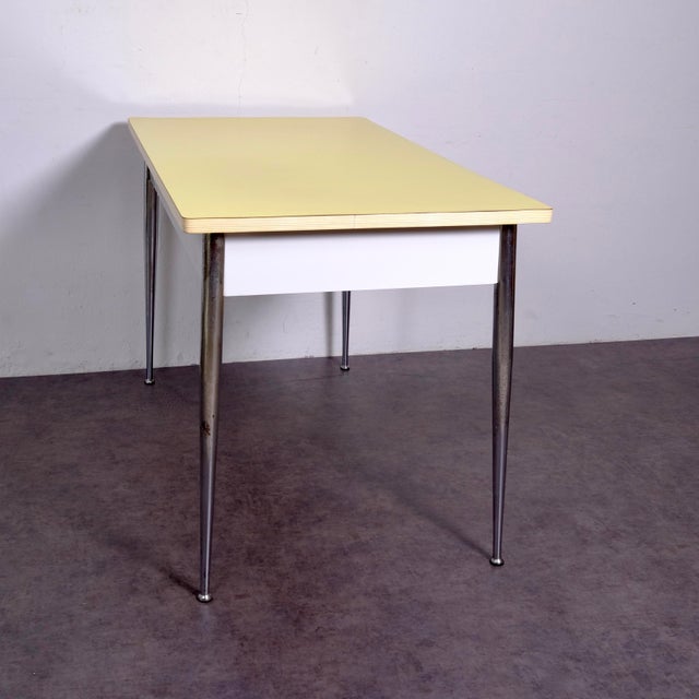 1960s Vintage Formica Dining Table, 1960s For Sale - Image 5 of 18