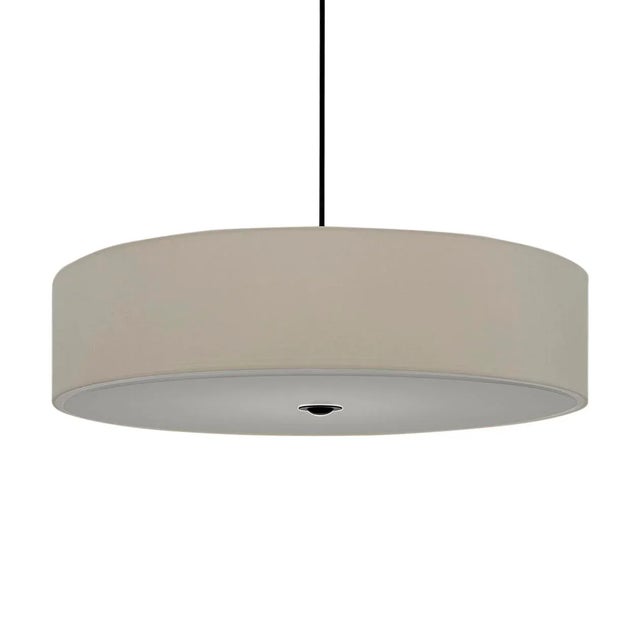 Silver Welcome Ceiling Light For Sale - Image 4 of 4