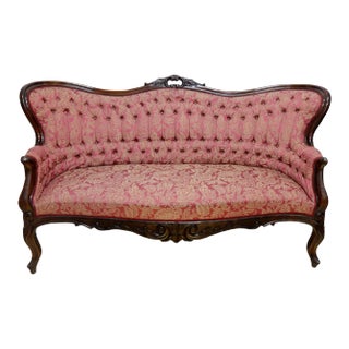 Traditional 19th Century Sofa For Sale