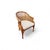 Mid-Century Modern Hollywood Regency Faux Bamboo Cane Lounge Chair, 1950s For Sale - Image 4 of 17