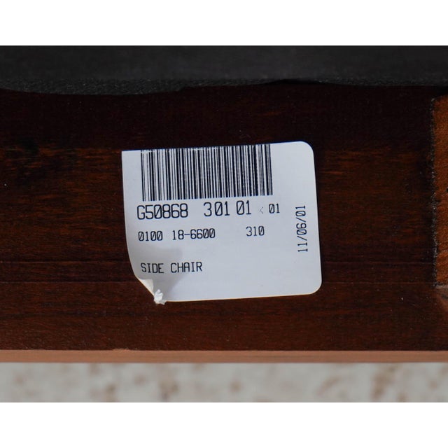 Set of 6 Ethan Allen Avenue Collection Dining Chairs For Sale - Image 18 of 18