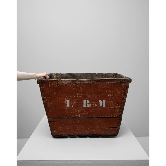 20th Century French Wooden Grape Crate For Sale - Image 17 of 18