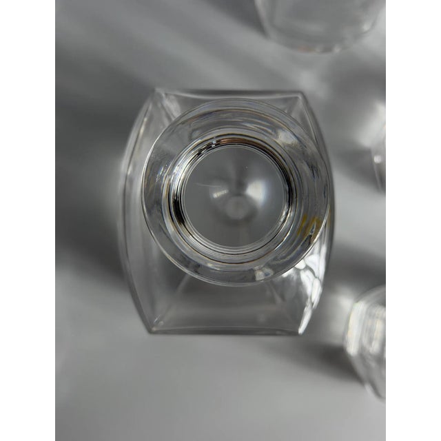 Lead Crystal Decanter and Whiskey Glasses from Christian Dior, 1970s, Set of 7 For Sale - Image 13 of 16