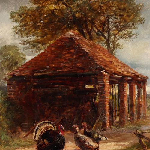 Charles Thomas Burt, Landscape, Oil on Canvas For Sale - Image 5 of 13