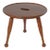 Brown 1940s Mid-Century Modern Josef Frank Three Legged Stool For Sale - Image 8 of 8