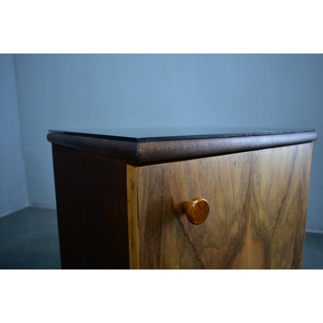 Art Deco Bedside Tables, Czechoslovakia, 1932, Set of 2 For Sale - Image 3 of 18