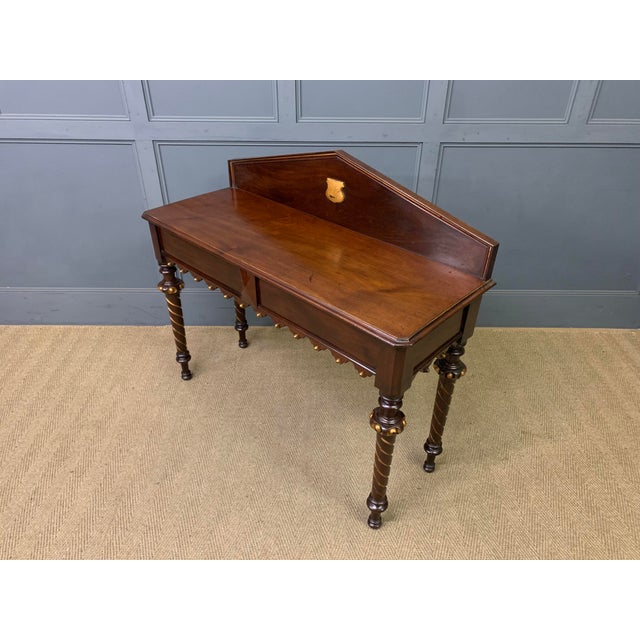 Victorian Mahogany Hall Table, 1865 For Sale - Image 14 of 18
