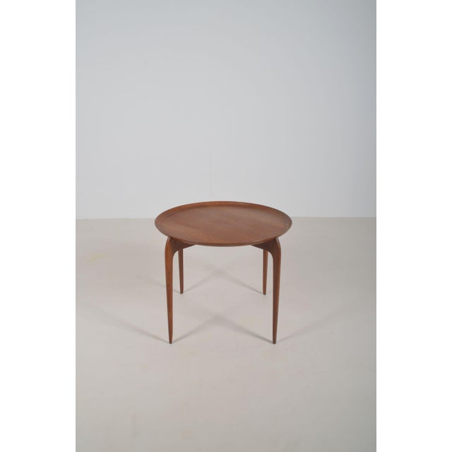 Mid-Century Modern Teak Side Table by Engholm and Willumsen for Fritz Hansen, 1960s For Sale - Image 3 of 9