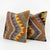 This beautiful 24'' x 24'' hand-woven Kilim pillow cover set was made from authentic Turkish kilim. The traditional flat-...