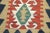 Vintage Persian Shiraz Kilim Rug - 02'00 X 02'11 For Sale - Image 4 of 9