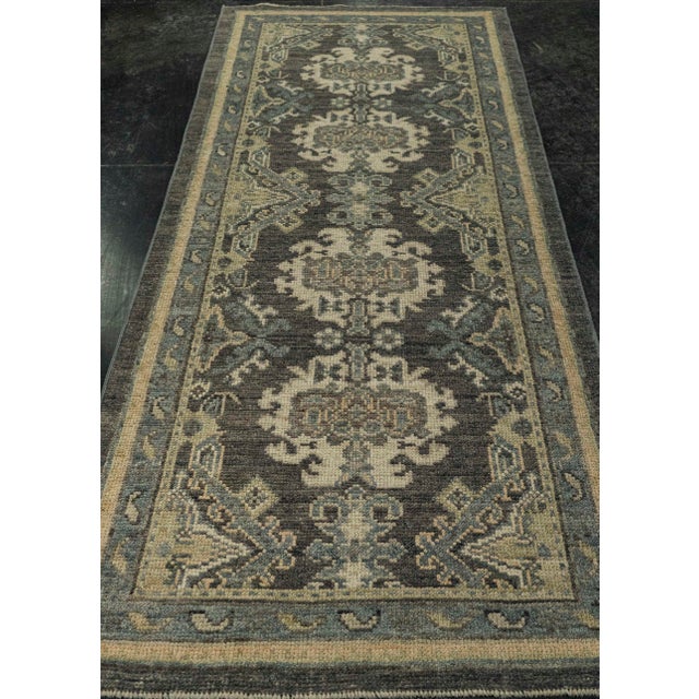 Turkish Oushak Rug 2'10" x 6'10" #20203 Explore a curated collection of hallway runners, wool rugs, and handmade...