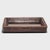 Simple lines, a modest form and a layer of hand-brushed lacquer give this petite wooden tray a provincial charm that...
