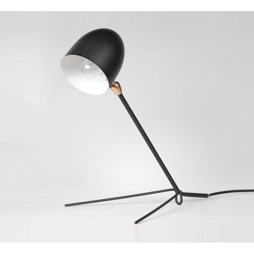 Table lamp model 'cocotte lamp' designed by serge mouille in 1957. Manufactured by editions serge mouille in france. The...
