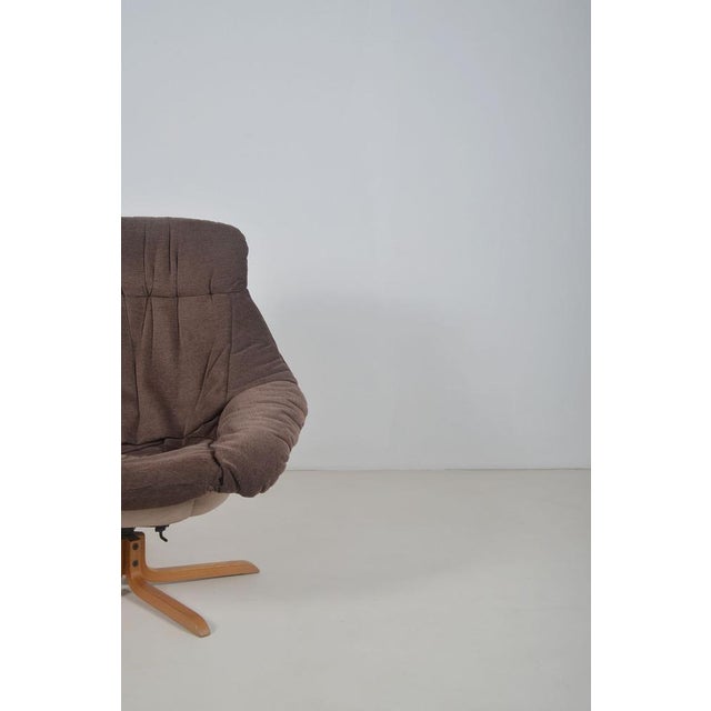 Danish Lounge Chair Designed attributed to H.W. Klein for Bramin, 1970s For Sale - Image 6 of 9