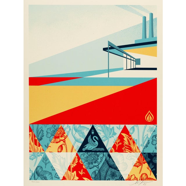 Shepard Fairey, Pattern of Denial, Lithograph For Sale