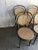 Dining Chairs in Wood Cane, Germany, 1960s, Set of 6 For Sale - Image 6 of 9