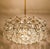 Metal Large Faceted Crystal Five-Tier Chandeliers from Kinkeldey, 1970, Set of 2 For Sale - Image 7 of 11