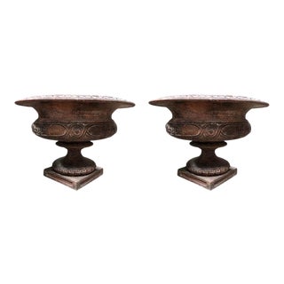 19th Century Cast Iron From France - a Pair For Sale