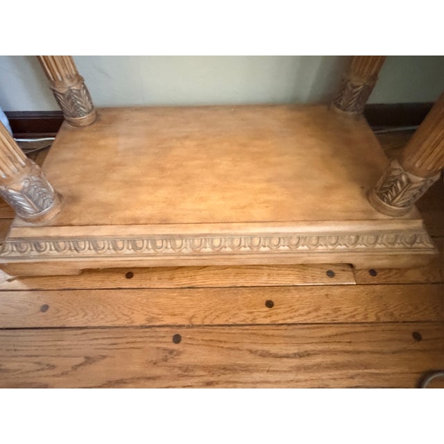 Now Reduced - Monumental Neoclassical Carved Walnut Étagère For Sale In Pittsburgh - Image 6 of 7