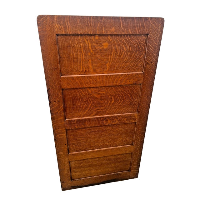 Gorgeous Rare Size Antique Library Bureau Solemakers File Cabinet with Four Extra wide Drawers (Three Legal Size and Top...