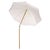 Valencia 6.5 Ft Beach Fringed Umbrella, Ivory For Sale In Philadelphia - Image 6 of 8