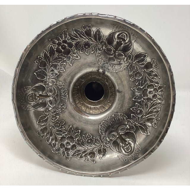 Early 19th Century American Silverplated Candlestick Believed to Be by an Unknown Enslaved Person For Sale - Image 4 of 6