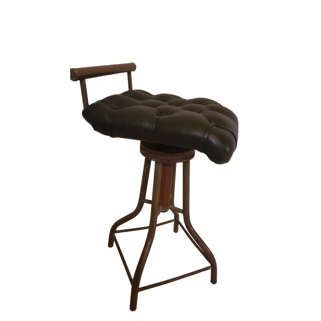 19th Century Vintage Victorian Music Stool For Sale - Image 4 of 4