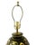 Antique Tole Brown and Gilt Decorated Tea Canisters as 20th-Century Lamps - Pair For Sale - Image 9 of 13