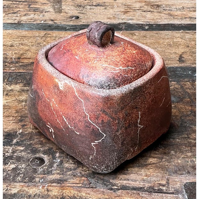 Vintage Studio Pottery Lidded Ceramic Jar For Sale - Image 13 of 18