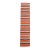 1970s Vintage Handmade Wool Cotton Orange Runner Rug For Sale