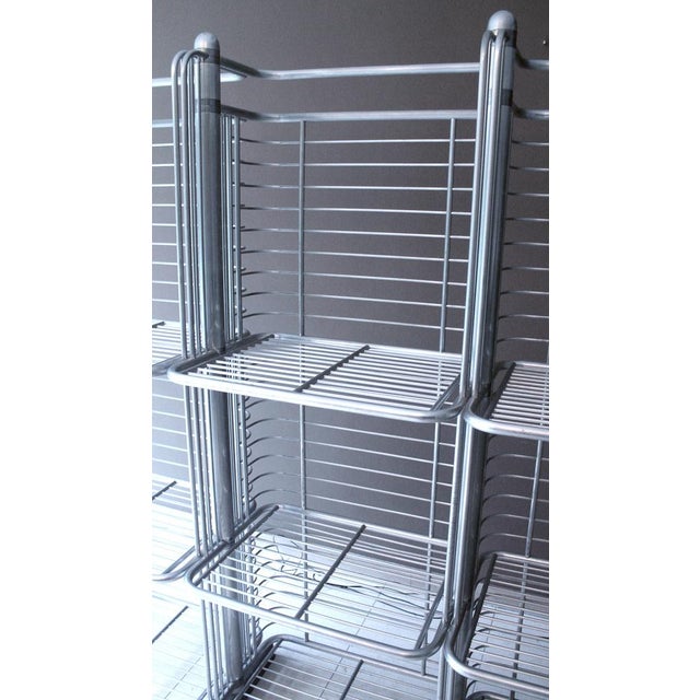 1940s Large French Art Deco Standalone Shelf For Sale - Image 5 of 9
