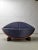 Blue Blue Leather Keflavik Sofa by Sigurdur Gustafsson for Källemo AB, 2000s For Sale - Image 8 of 13