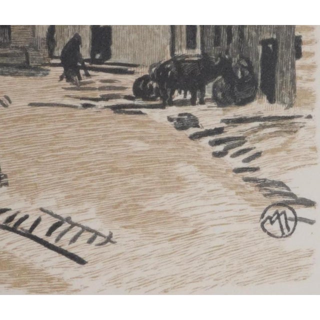 Mathurin Meheut, Church of Saint Ronan in Locronan, 1937, Engraving For Sale - Image 3 of 9