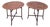 MCM Widdicomb Walnut Occasional Tables by t.h. Robsjohn-Gibbings – Pair For Sale