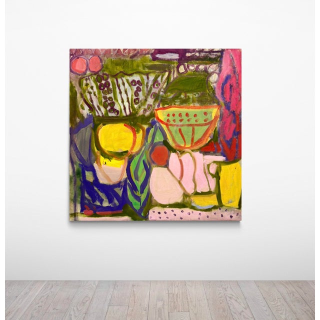 This artwork will be shipped rolled in a dent-resistant tube. German artist Petra Schott translates human emotions,...