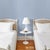 2020s Sample - Schumacher Mathis Ticking Stripe Wallcovering In Delft For Sale - Image 5 of 6