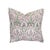 Pink and Green Block Print Down Filled Pillows 20” X 20” - India For Sale In Oklahoma City - Image 6 of 6