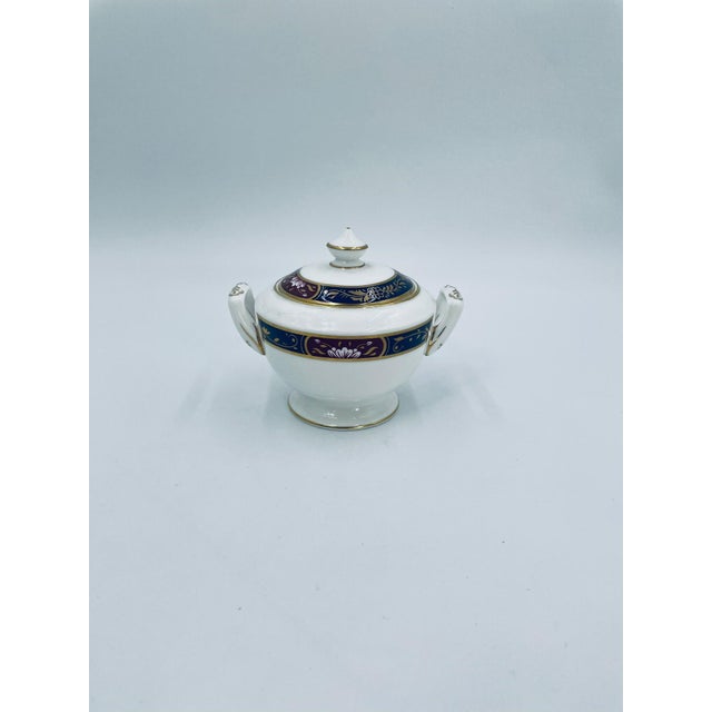 Prince Regent Sugar Bowl in Porcelain from Royal Worcester, 1994 For Sale - Image 10 of 10
