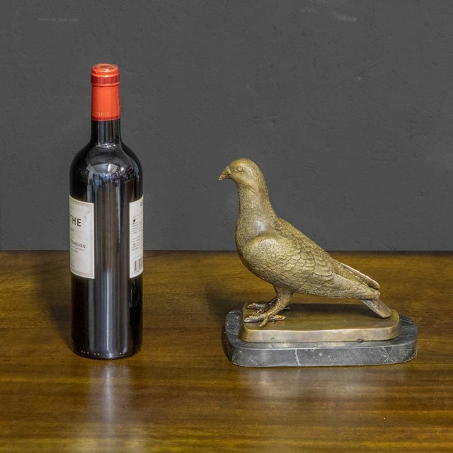 Bronze Racing Pigeon, 20th-Century For Sale - Image 13 of 14