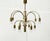 Vintage German Brass Chandelier from Star Leuchten, 1970s For Sale - Image 18 of 18
