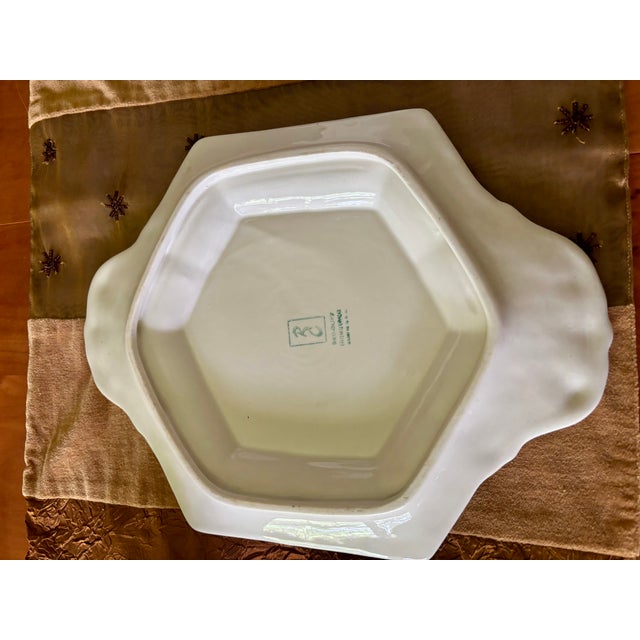 Ceramic 1950s Red-Cliff Soup Tureen For Sale - Image 7 of 9