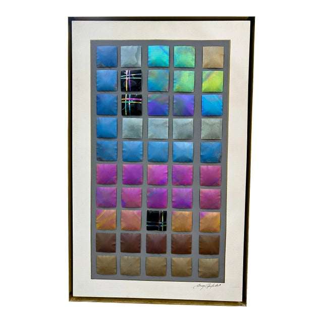 Modern Polychromatic 3-D Art by Greg Copeland For Sale