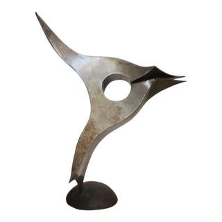 Abstract Metal Sculpture by Jack Hemenway For Sale