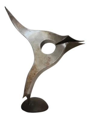 Abstract Metal Sculpture by Jack Hemenway