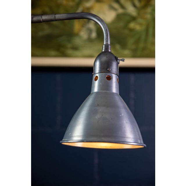 Vintage French Machine Lamp, 1940s For Sale - Image 4 of 10